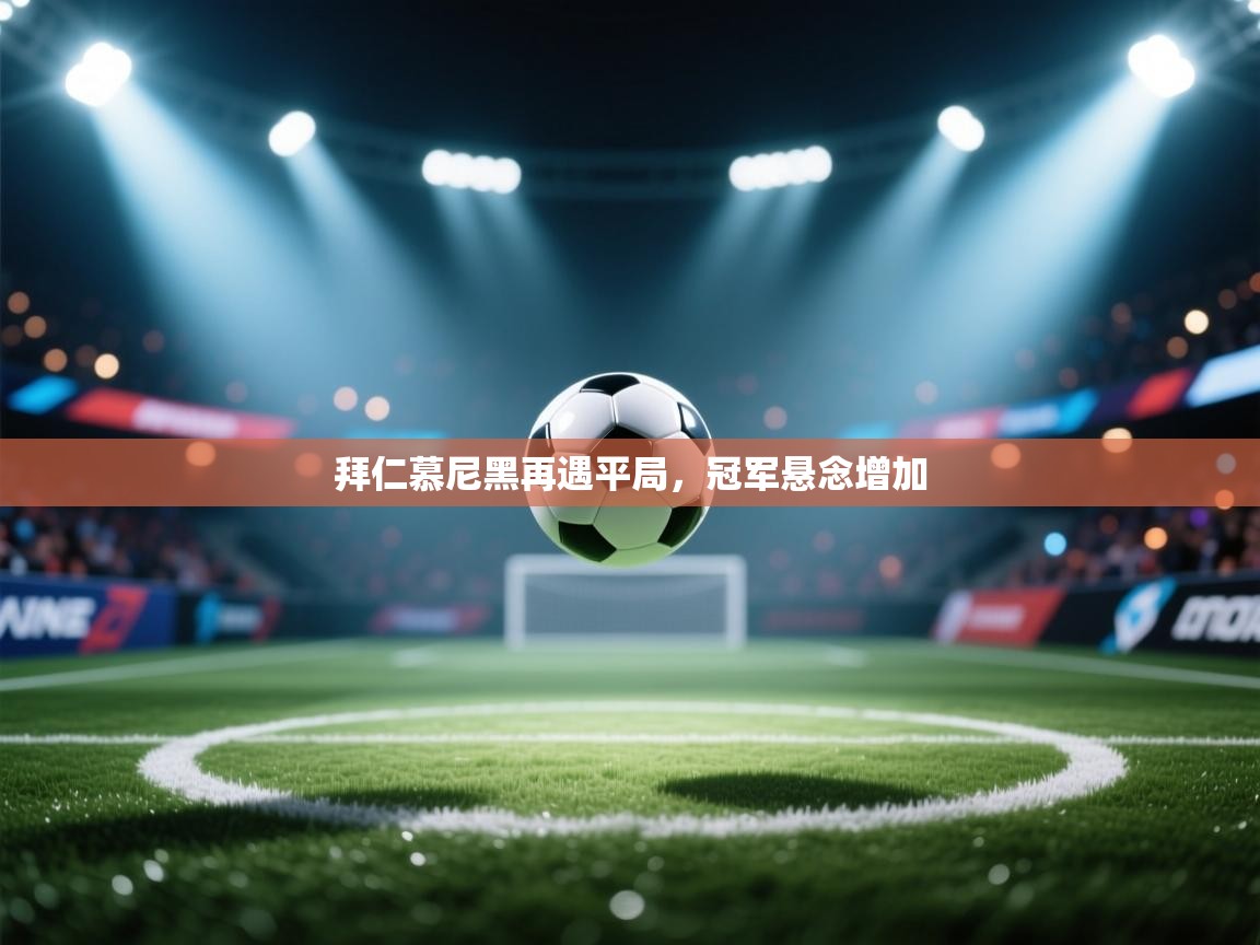 开云体育app网页版入口-拜仁慕尼黑再遇平局，冠军悬念增加