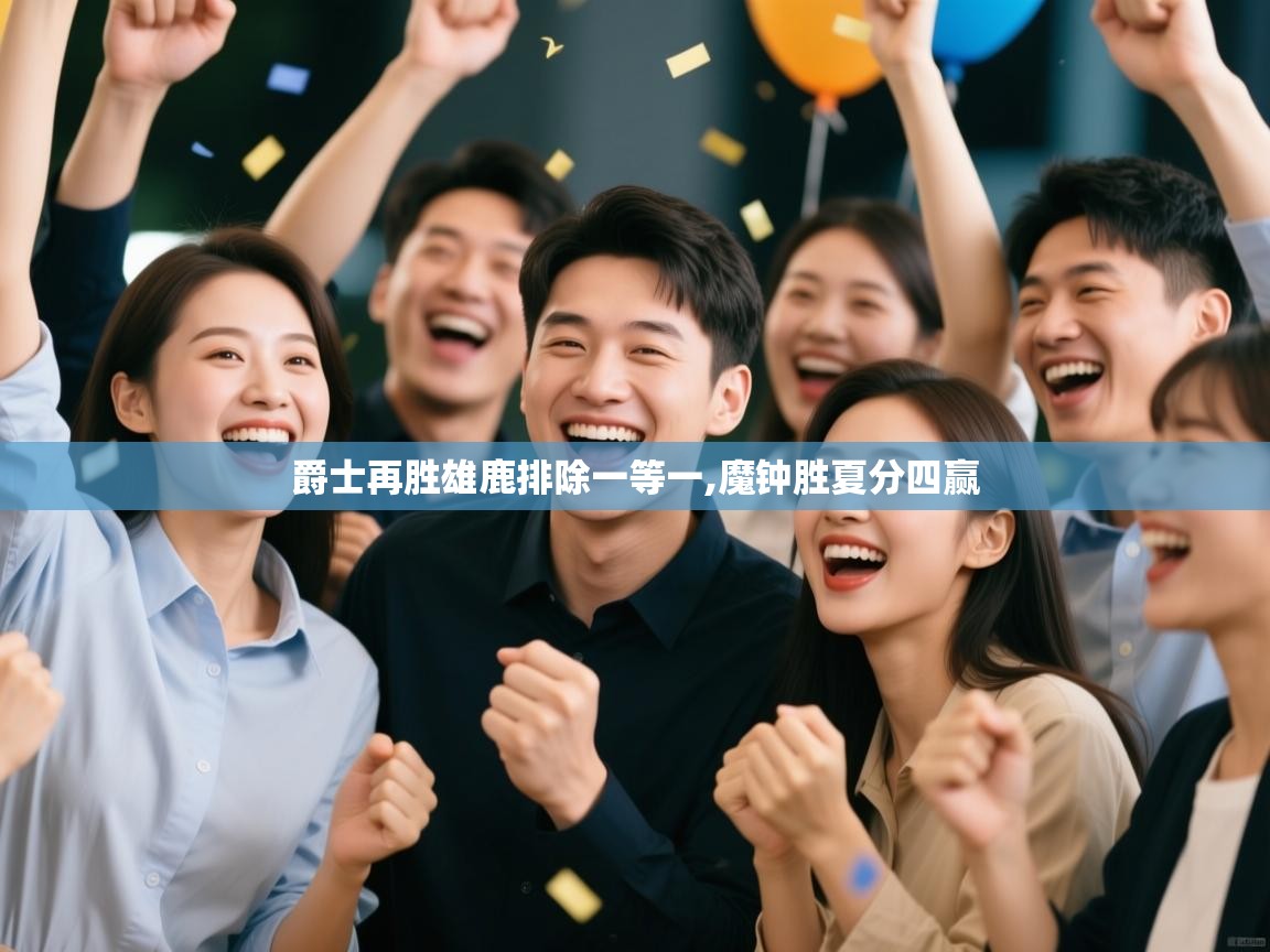 开云体育app安装-爵士再胜雄鹿排除一等一,魔钟胜夏分四赢 第2张